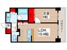シーズンフラッツ本所吾妻橋 1LDKの間取り