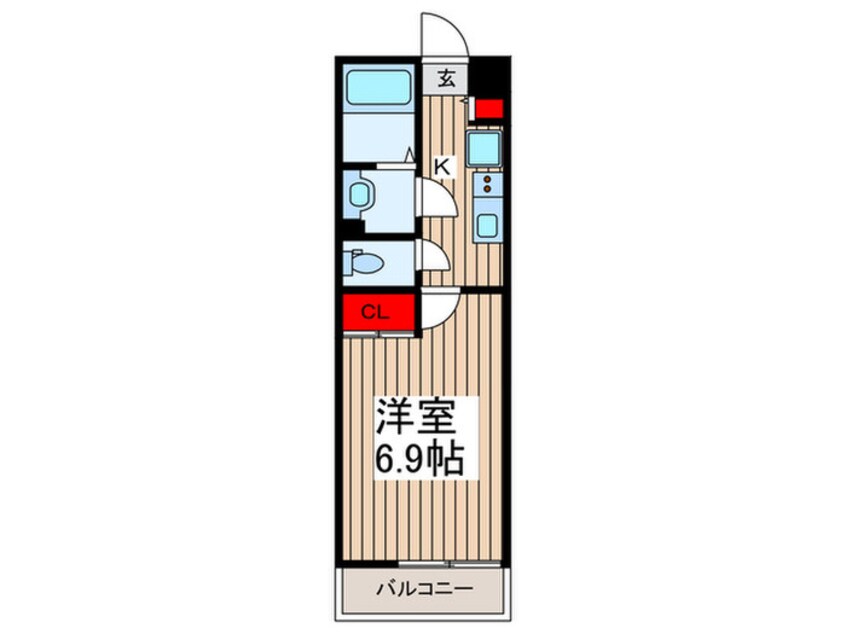 間取図 スマイラス西川口