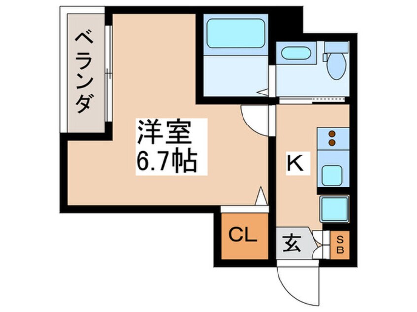 間取図 フォレストレジデンス青砥