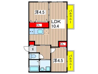 間取図 ブリ－ズ