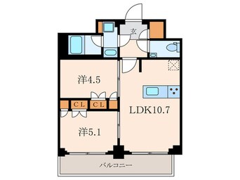 間取図 プリマリード南青山