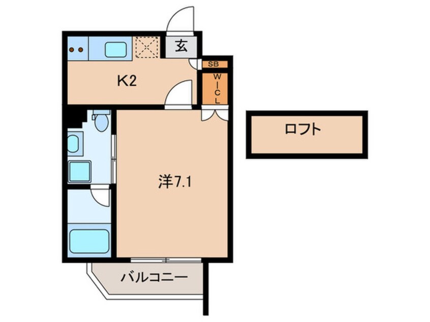 間取図 パドマ六本木