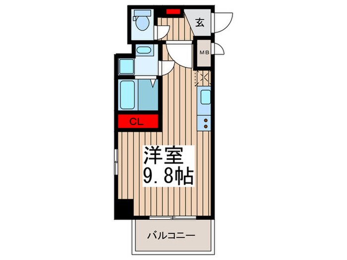 間取り図 LUNIQ亀戸