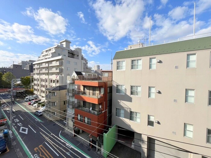 室内からの展望 LUNIQ亀戸