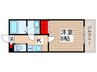 グリーンヒルズ下総中山 1Kの間取り