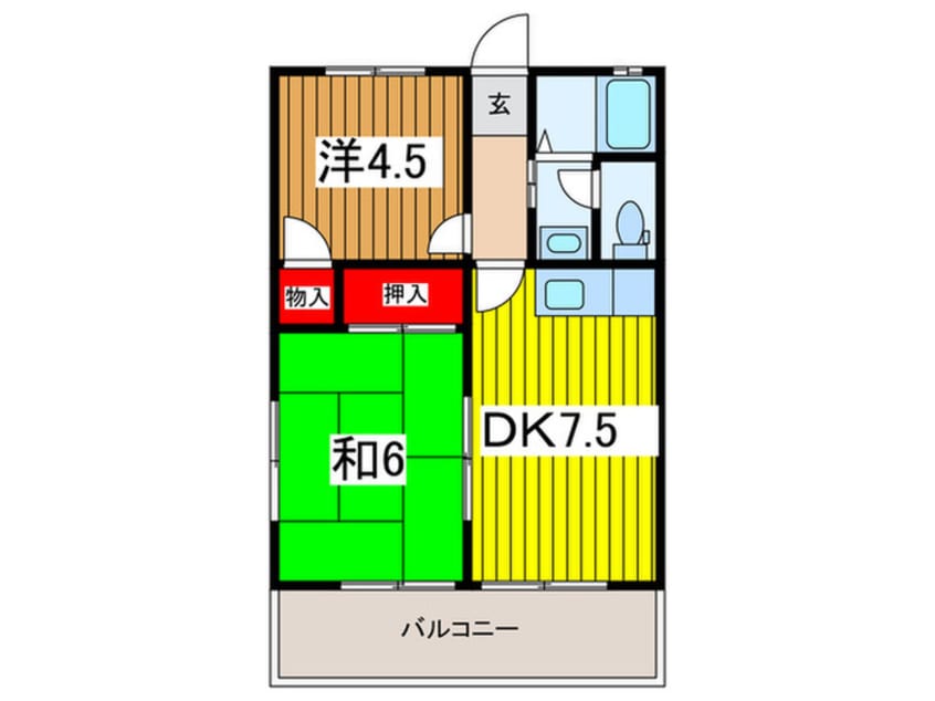 間取図 サンシティ－ジュン