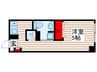 サンライズ江東(606) 1Rの間取り