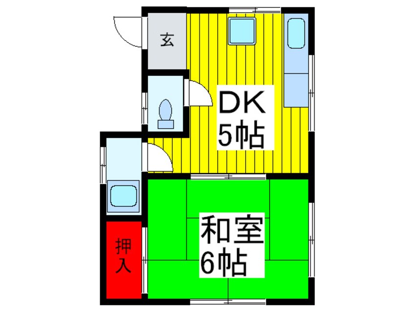 間取図 坂本マンション