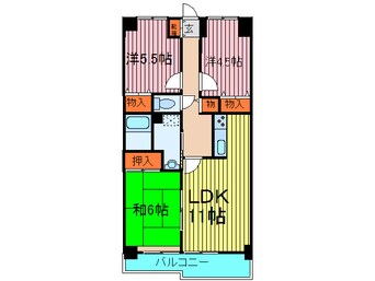 間取図 カ－サエストゥペンダ