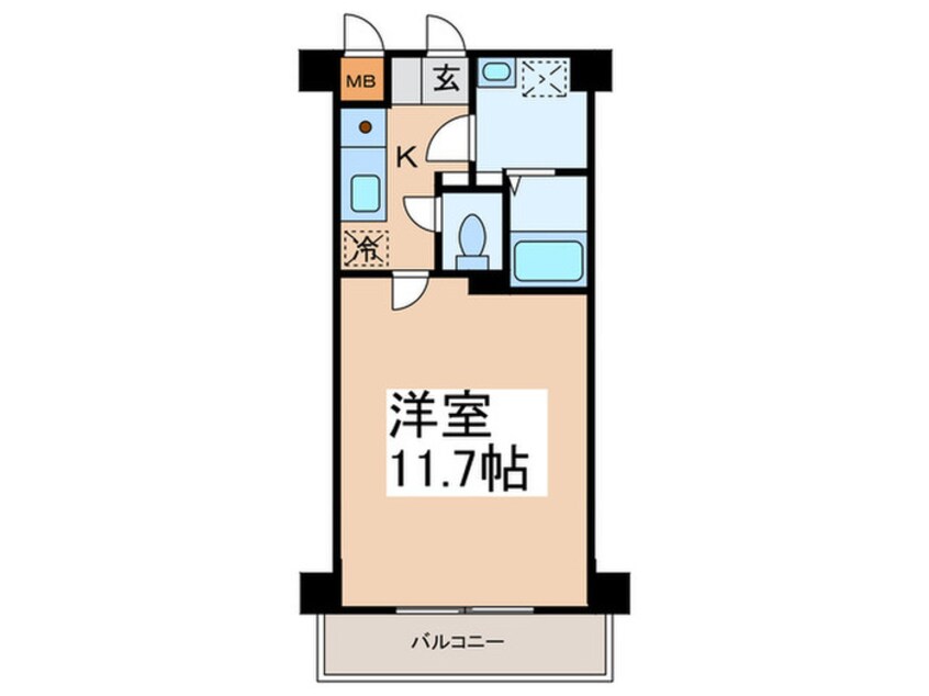 間取図 コンフォ－ト浅草橋