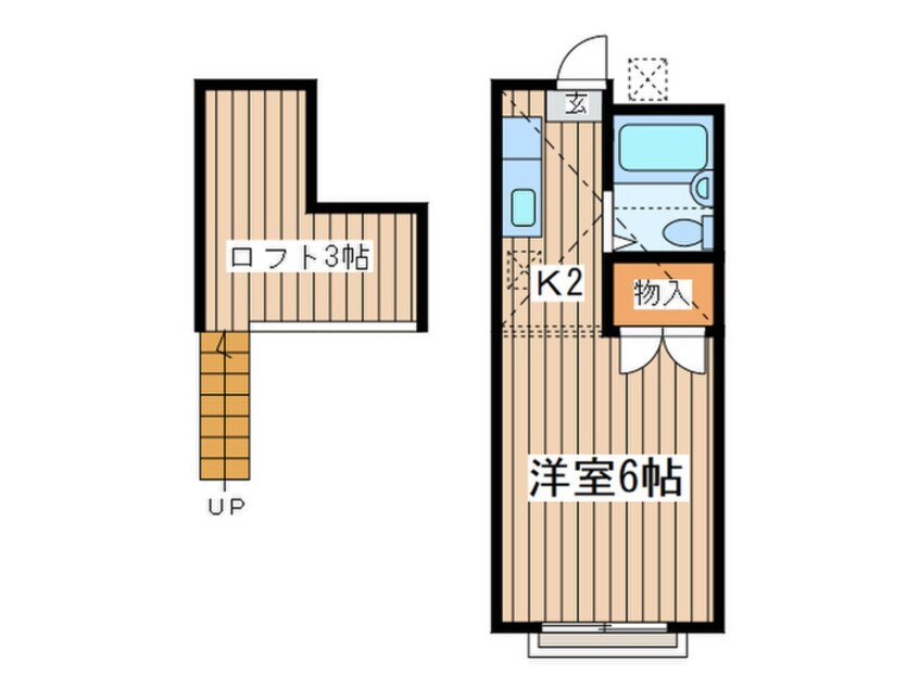 間取図 元町Ｋ＆Ｋハイツ