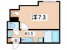 With　Fun　小田急相模原駅前 1Kの間取り