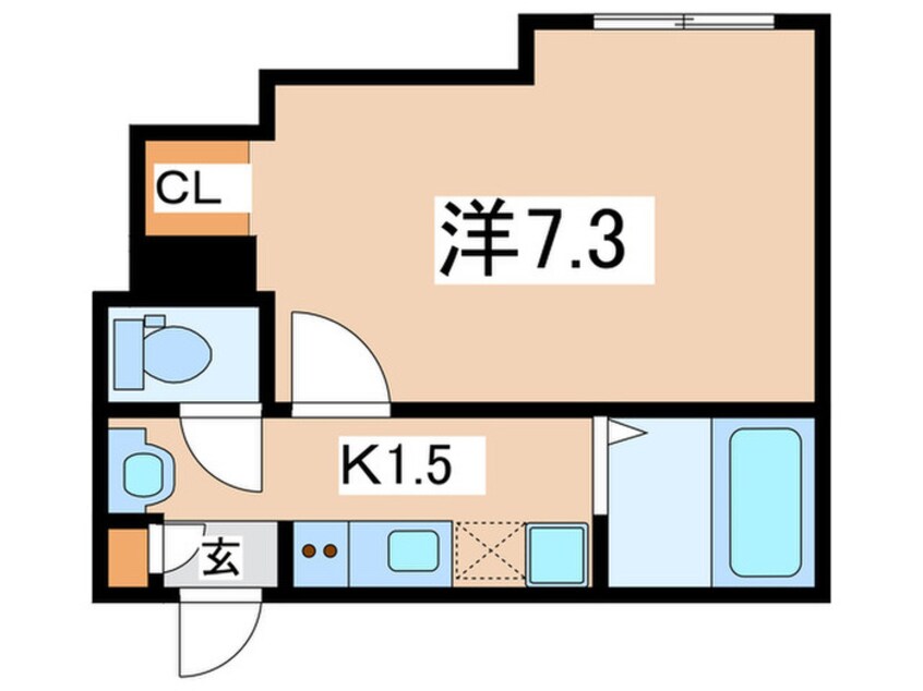 間取図 With　Fun　小田急相模原駅前
