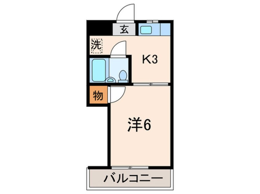 間取図 内田ロイヤルマンション