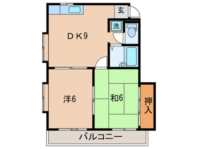 間取図 内田ロイヤルマンション