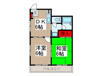 間取図 杉田ハイツ