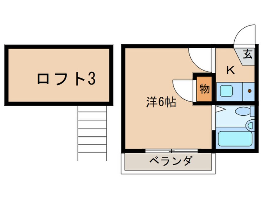 間取図 ピア　エイコウⅡ