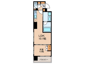 間取図 ルフォンプログレ品川戸越