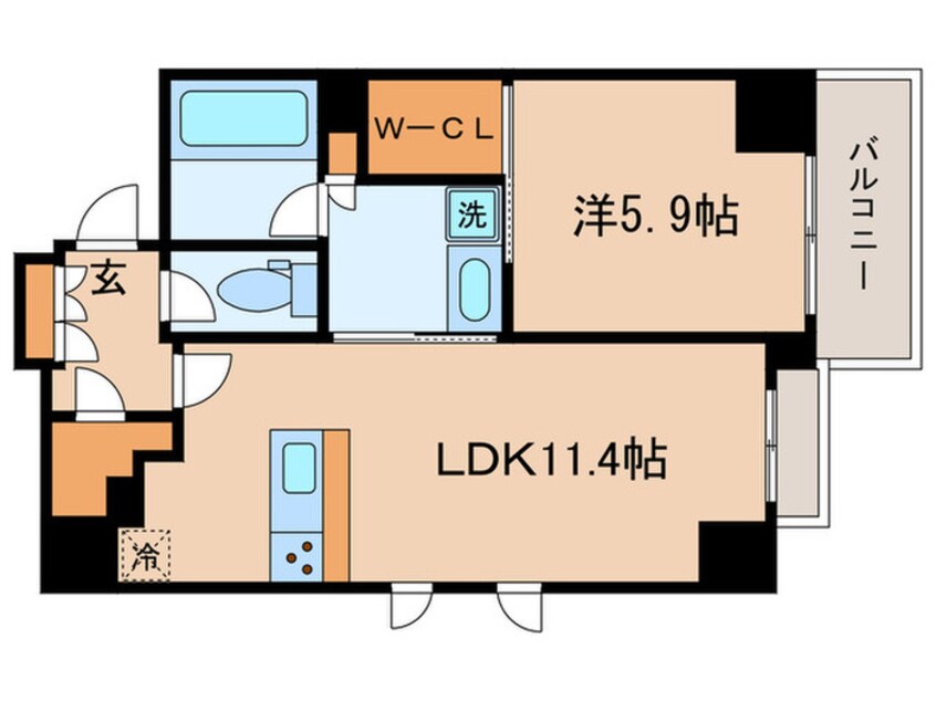 間取図 コノエ本郷三丁目(703)