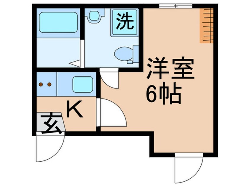 間取図 エーハイム栗原