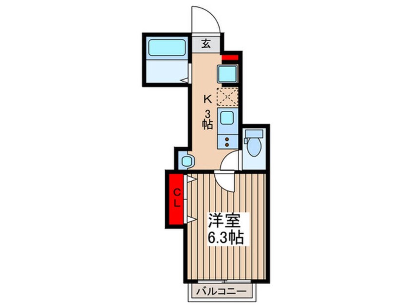 間取図 サザンコート練馬