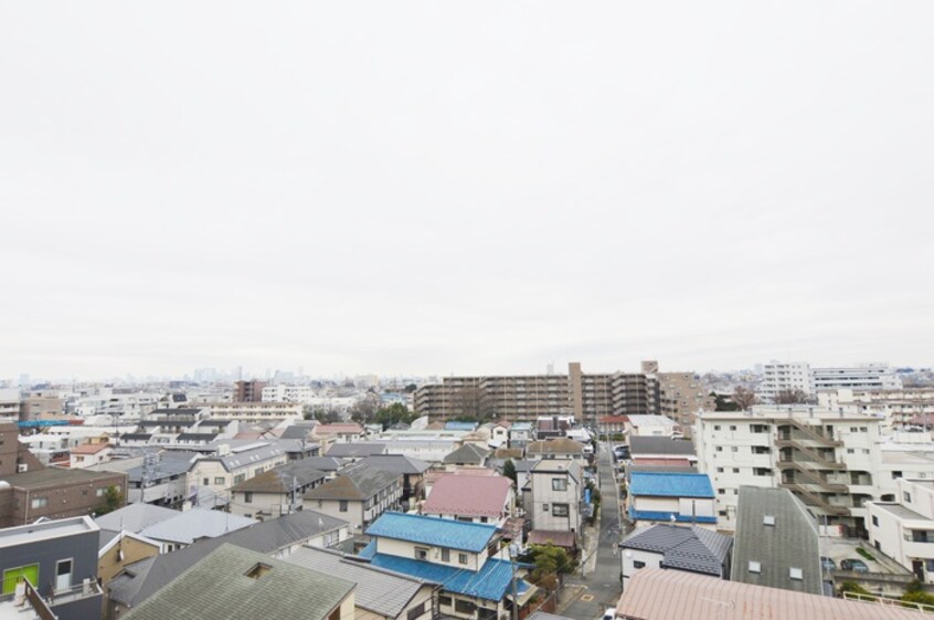 室内からの展望 富士見台大沢ビル