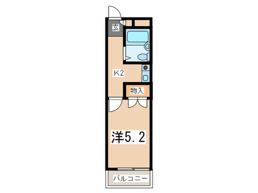 間取図 レオハウス下倉田