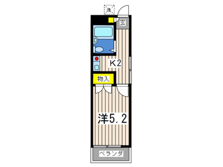 間取図 レオハウス下倉田