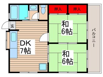 間取図 ニューハイム福田