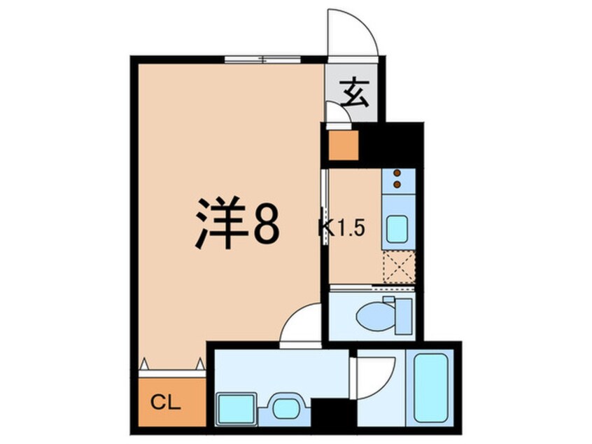 間取図 レピュア学芸大学レジデンス