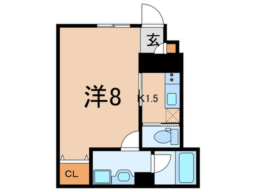 間取図 レピュア学芸大学レジデンス