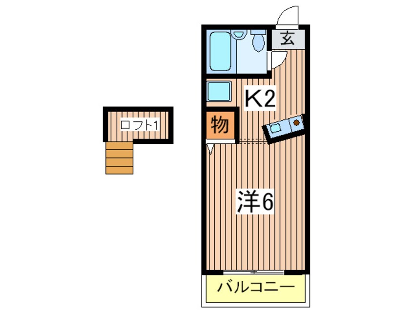 間取図 ラ・レジオン・ドヌ－ル