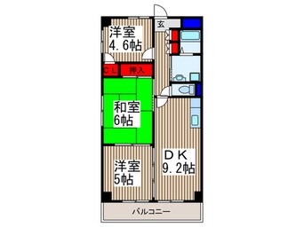 間取図 ロイヤルガーデン
