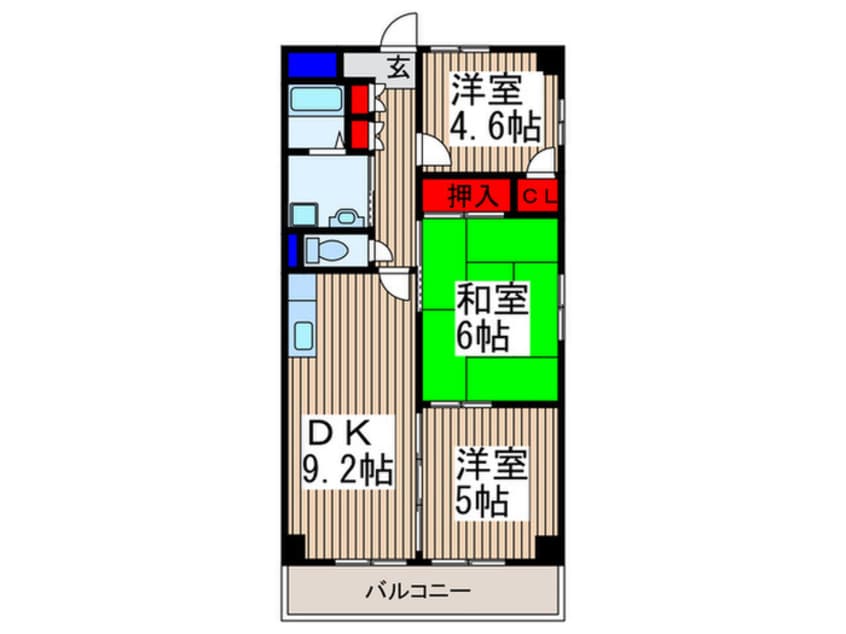 間取図 ロイヤルガーデン
