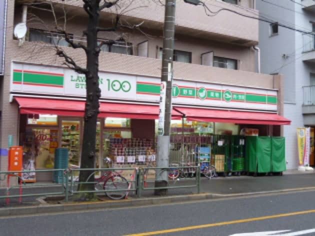 ローソンストア100(100均)まで160m グランドパレス高円寺