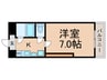 コモンＭ 1Kの間取り