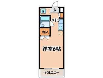 間取図 ラ－ク南台