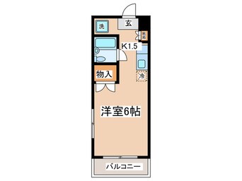 間取図 ラ－ク南台