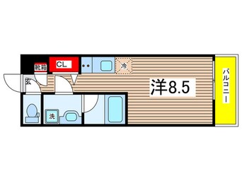 間取図 クラリッサ川崎梶ヶ谷(216)