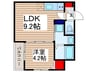 仮)Luce上福岡 1LDKの間取り
