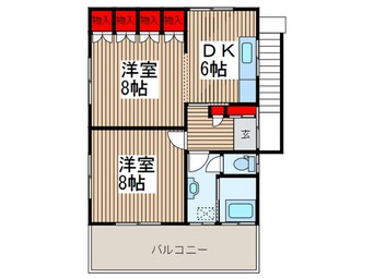間取図 フランド－ル