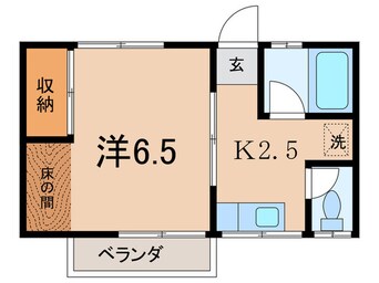 間取図 細貝ハイツ