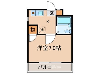 間取図 第二サンライフ藤