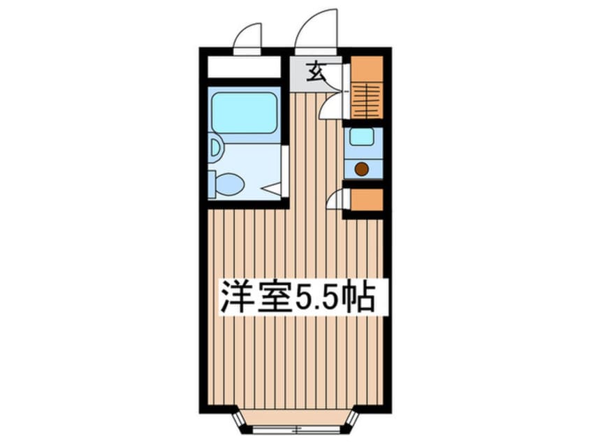 間取図 パークヒルズ桜上水