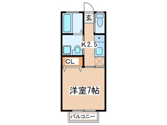 間取図 ハイム小林Ａ