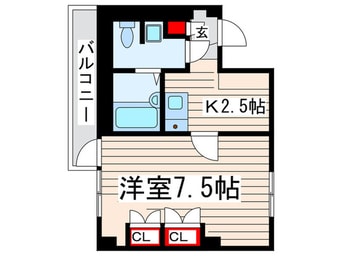 間取図 ウェルス中葛西
