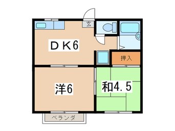 間取図 清竜ハイツ