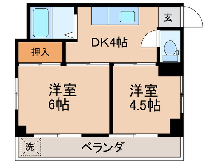 間取り図 コ－ポ二幸