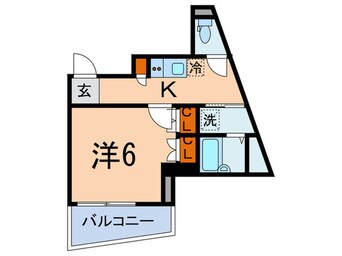 間取図 エスティメゾン千駄木