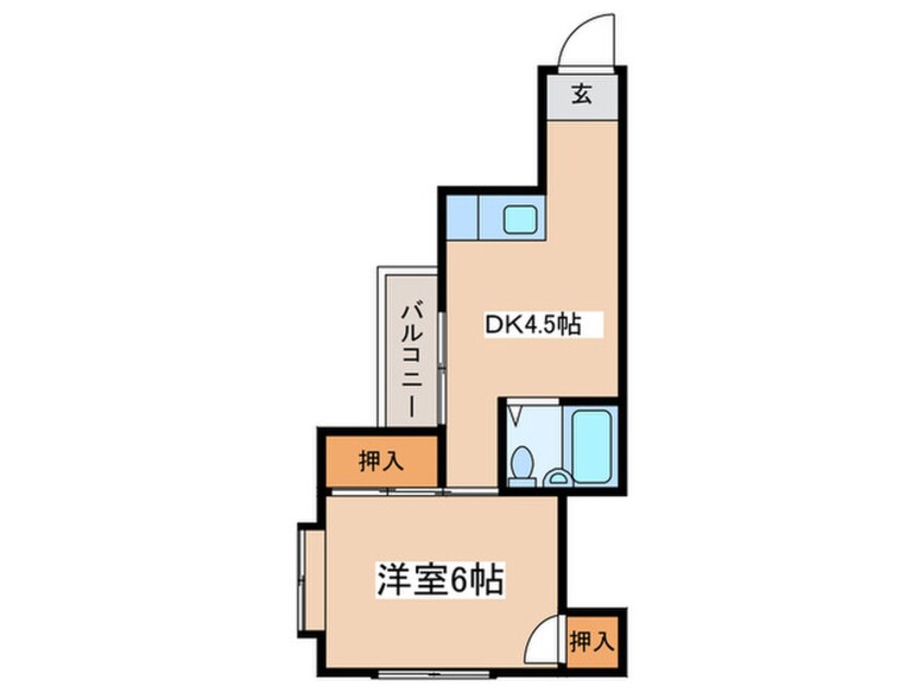 間取図 カーサ・アビタシオン